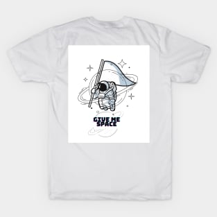 Funny T-shirts, mugs,  throw pillow,  art,  give me space T-Shirt